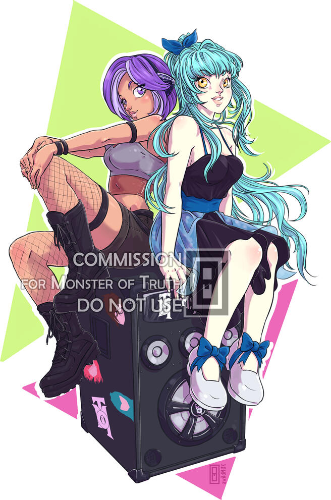 Fanart commissioned by Griffin.